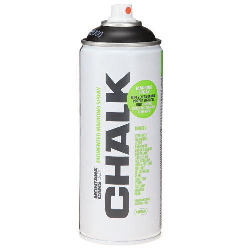 Krijtspray Zwarte Markeerspray Montana 400ml