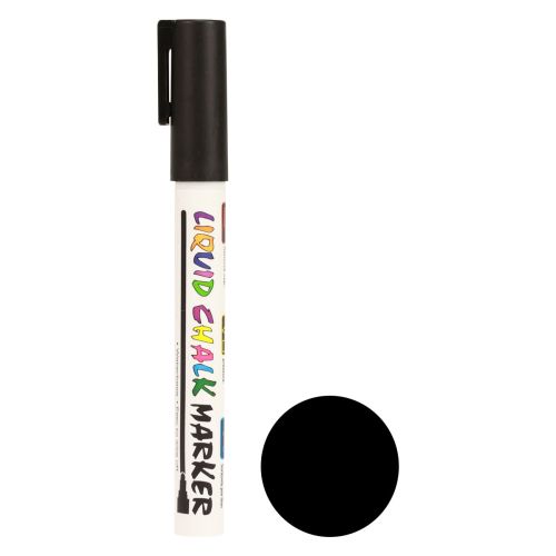Krijtstift krijtstift zwart wateroplosbaar 3mm 1st
