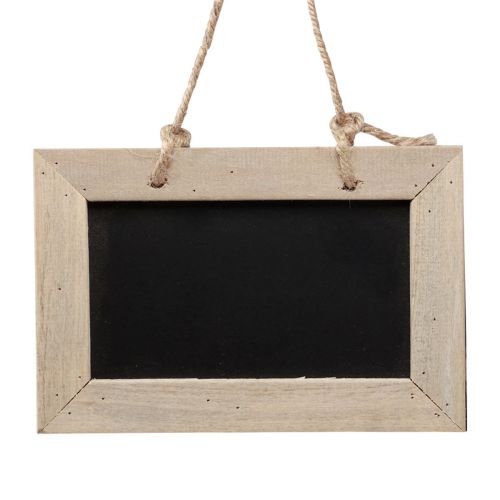 Artikel Krijtborden om houten plank op te hangen naturel 20×15cm 5st