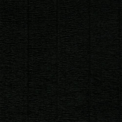 Artikel Bloemist Crêpepapier Zwart 50x250cm
