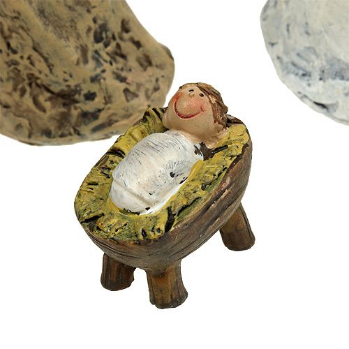 Artikel Kerstfiguren mix 4cm -11cm 8 st