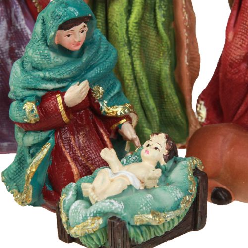 Artikel Kerststalfiguren handbeschilderd polyresin 5,5-12cm 10st