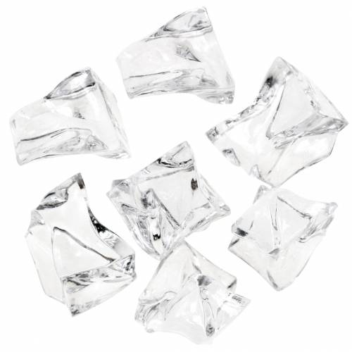 Decoratief ijsblokje helder 3cm - 4cm 500g