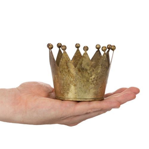 Decoratieve kroon voor tafeldecoratie en kerst, 11 cm | Floristik24.nl