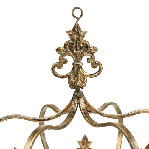 Floristik24 Kroon goud antiek Ø17,5cm H22,5cm