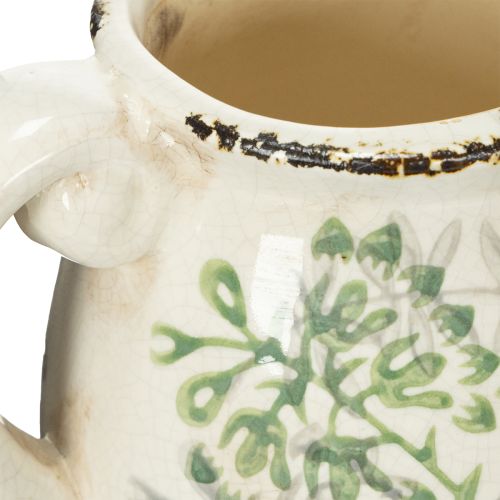 Artikel Plantenpot, vintage look, landelijke stijl, 16 cm