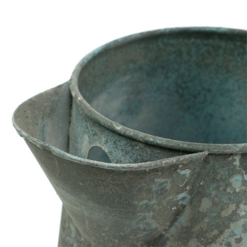 Floristik24 Decoratieve kan Vintage Ø15cm H27cm