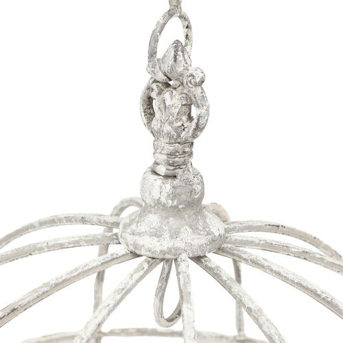 Artikel Keukenkroon Keukenhanger Metaal Wit Shabby Chic Ø31.5cm