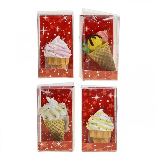 Floristik24 Koelkastmagneten IJsmagneet Koelkast Assorti 5-7cm 4st