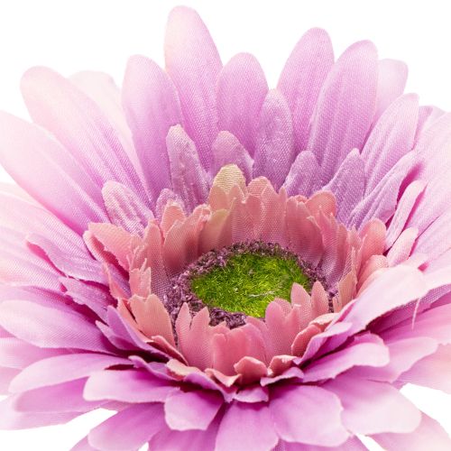 Kunstmatige gerbera's voor in de tuin, paars, 47 cm, 6 stuks | Floristik24.nl