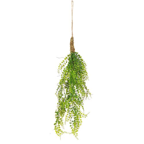Artikel Kunstmatige erwtenplant van jute om op te hangen, groen, H80cm