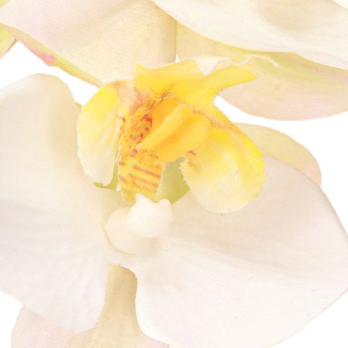 Artikel Kunstorchideeën in pot witte mini orchideeën Ø7cm H22cm