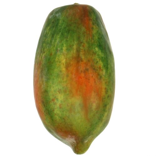 Floristik24 Kunstpapaya 13cm en 14cm geel, groen 2st