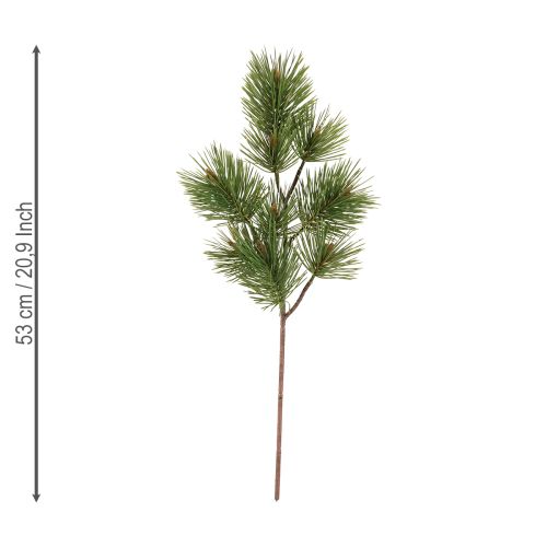 Artikel Kunstmatige dennentakken Kersttakken groen 53cm 3 stuks