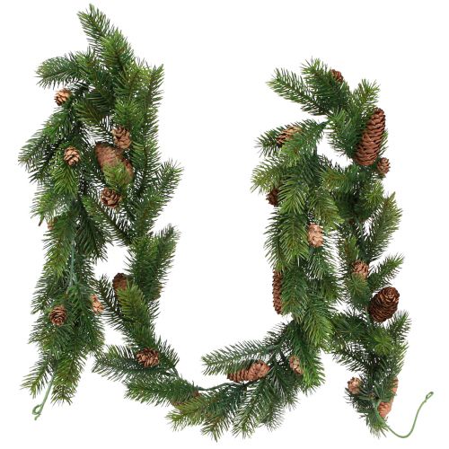 Floristik24 Kunstsparrenslinger met kegels Kerstslinger 160cm