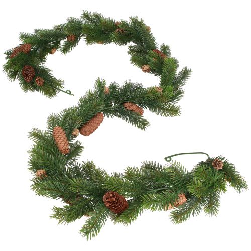 Floristik24 Kunstsparrenslinger met kegels Kerstslinger 160cm
