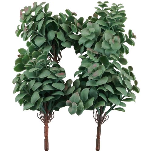 Artikel Kunst-eucalyptus kunstplanten om op te plakken 18cm 4st