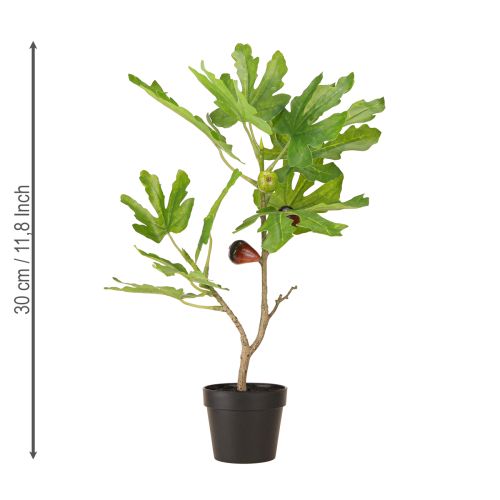 Artikel Kunstvijgenboom in pot kunstplant met vruchten 40cm