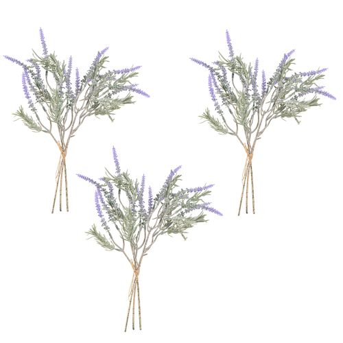 Artikel Kunstmatige Lavendel Kunstplanten Paars 38cm 3 Bossen 9st