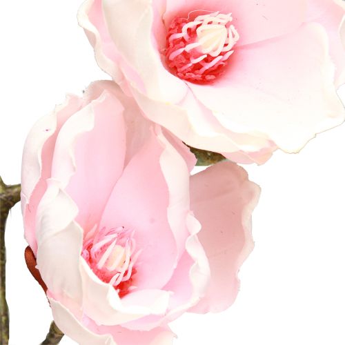 Artikel Kunstmatige Magnolia Tak Roze Bloemen Ø8cm L100cm