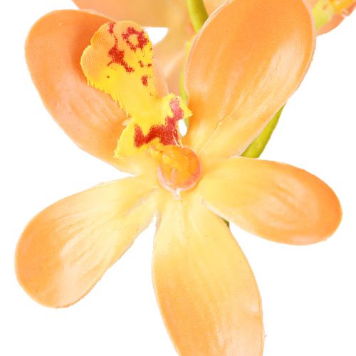 Artikel Kunstmatige Orchideeën Tak 8 Bloemen Oranje L38cm 2st