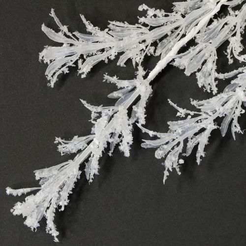 Artikel Kunstmatige wintertak decoratie vorst winterdecoratie wit 124cm