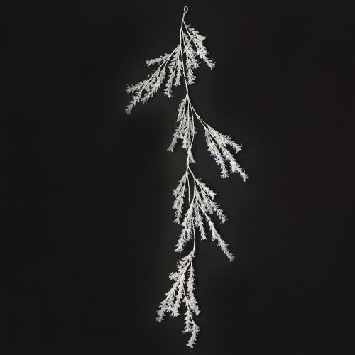 Artikel Kunstmatige wintertak decoratie vorst winterdecoratie wit 124cm