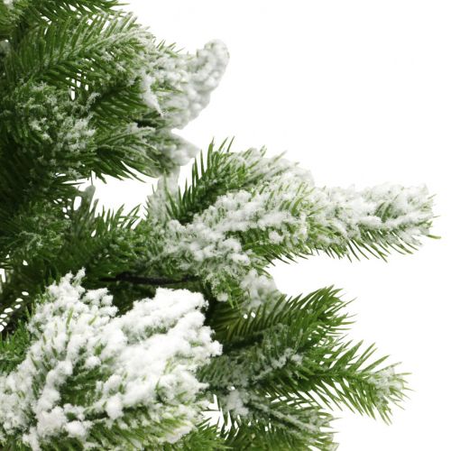 Floristik24 Mini Kunstkerstboom in Zak Sneeuw Ø32cm H55cm