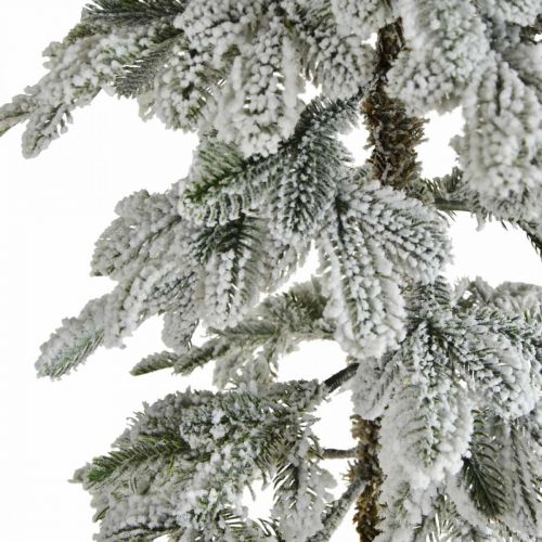 Floristik24 Kunstkerstboom Slanke besneeuwde winterdecoratie H180cm