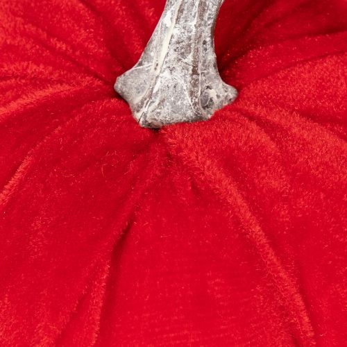 Stoffen pompoen als tafeldecoratie, herfstdecoratie, 13 cm, 3 stuks | Floristik24.nl