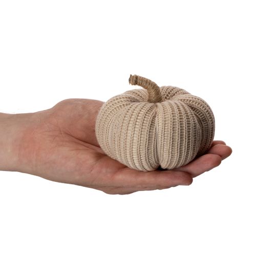 Decoratieve gebreide pompoenen, herfstdecoratie, 10 cm, 6 stuks | Floristik24.nl