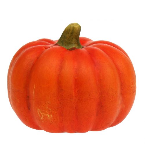 Floristik24 Pompoen keramiek oranje Ø6cm H8,5cm