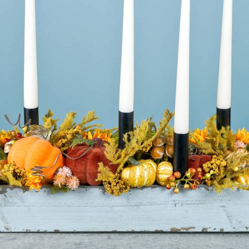 Floristik24 Kunstpompoenmix 3.5cm - 11cm 26st