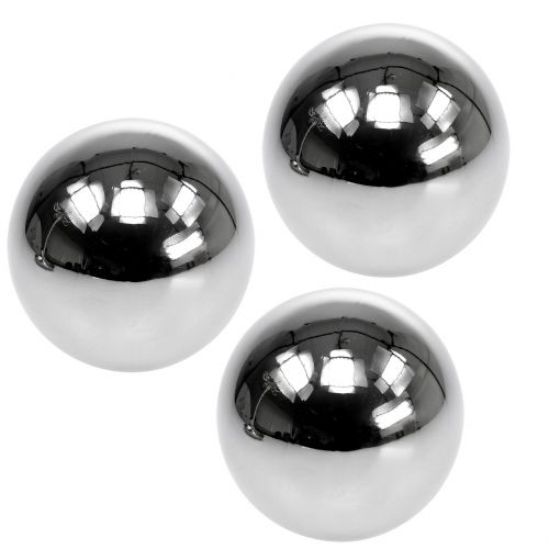 Artikel RVS bollen decoratie Ø8cm 6 st