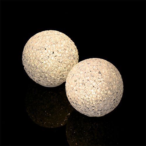 Bol met verlichting middel wit-warm Ø7cm 6st