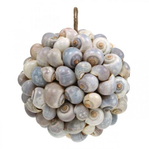Artikel Decoratieve bal zeeslakken schelp bal natuurlijke decoratie maritiem Ø19cm