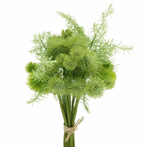 Floristik24 Boldistel in bos kunst groen assorti 34cm 10 st