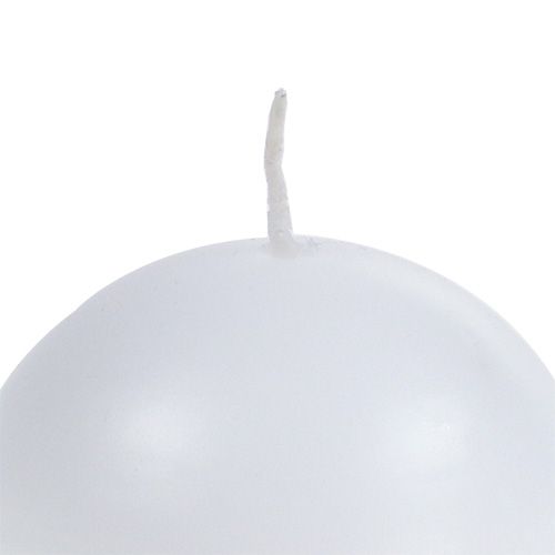 Floristik24 Bolkaars 80mm wit 6st