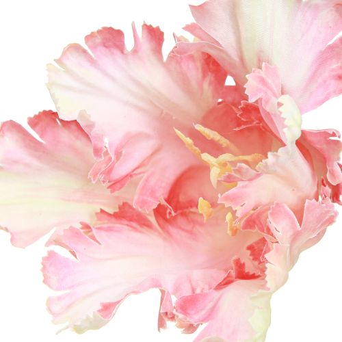 Artikel Kunstbloem papegaaitulp kunsttulp roze 69cm