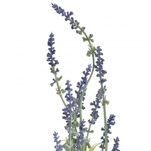 Floristik24 Kunstbloemen lavendel decoratie lavendeltak paars 48cm