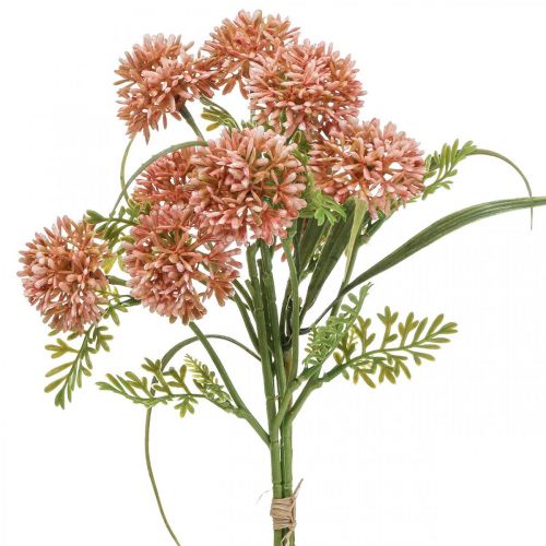 Artikel Kunstbloemen roze allium decoratie sieruien 34cm 3st in bos