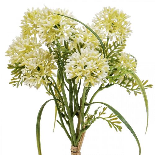 Artikel Kunstbloemen wit allium decoratie sieruien 34cm 3st in bos