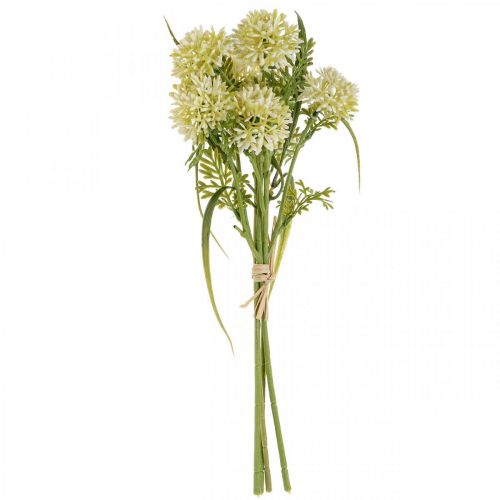 Artikel Kunstbloemen wit allium decoratie sieruien 34cm 3st in bos