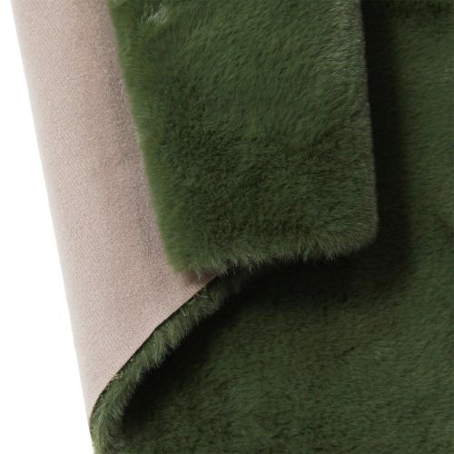 Artikel Nepbont groen decoratief bont tafelloper bonttapijt 50×90cm