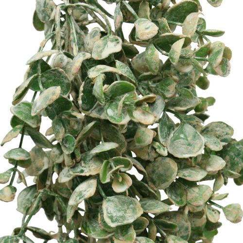 Floristik24 Buxus kunstslinger groen white wash L148cm