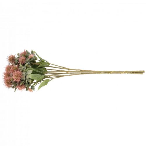 Floristik24 Kunstplanten saffloer distel tak distel roze 4st