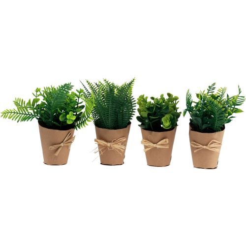 Kunstplanten Kunstvaren Buxus 15-19cm 4st