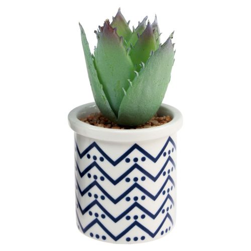 Artikel Kunstplanten vetplanten kunstmatige groene plant 9-12,5 cm 4st