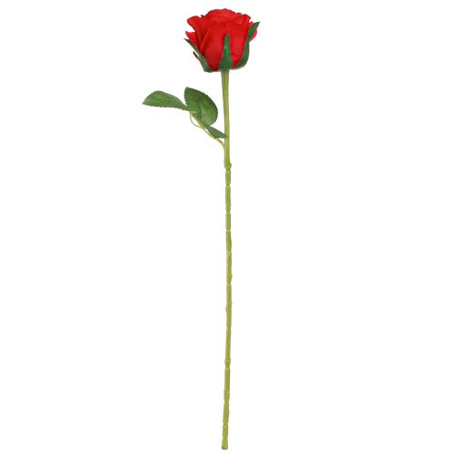Artikel Kunstrozen Rode rozen Decoratiebloem Ø6cm H6cm L50cm 4 stuks