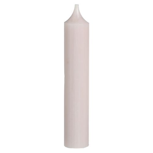 Floristik24 Kaarsen met korte stok kleur lichtroze 21×110mm 6 st